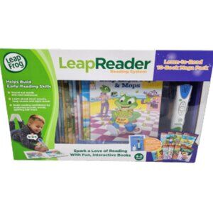 Leapfrog Leapreader Pen & 10 Books Mega set Sealed Box🆕⌚📦🏃💨🚚